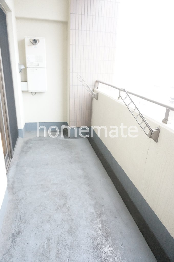 熊本市中央区大江６丁目の賃貸マンションのバルコニー