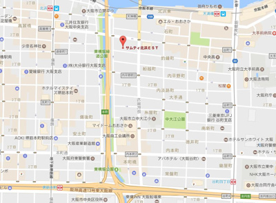 【地図】 | サムティ北浜ＥＳＴ