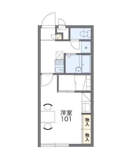 【間取り】 | アドミラブールⅡ