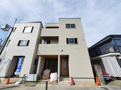 【外観】 | 天白区野並２丁目　１号棟〈仲介手数料無料〉野並小・南天白中　新築一戸建て | 11/8撮影
〈内覧予約キャンペーン実施中！〉マックスバリュde住まい相談までご連絡下さい。