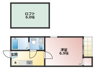 【間取り】 | グラッセ | 略図の為、現状優先