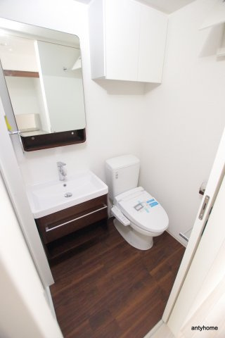 セレニテ福島プリエ 仲介手数料無料の洗面所