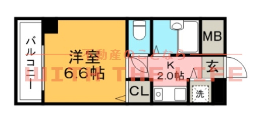 ダイナコート久留米レジックス【キャッシュバック対象物件】の間取り