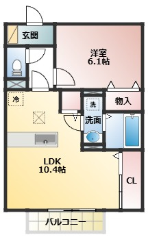 アゼリアの間取り