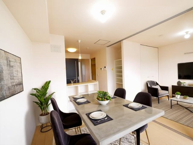 セントレジス八尾の居間・リビング|CGで家具等を配置したもので家具等は含まれません