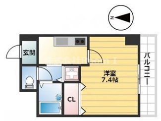 【間取り】 | グラマシー心斎橋東(旧ユーカ心斎橋東)