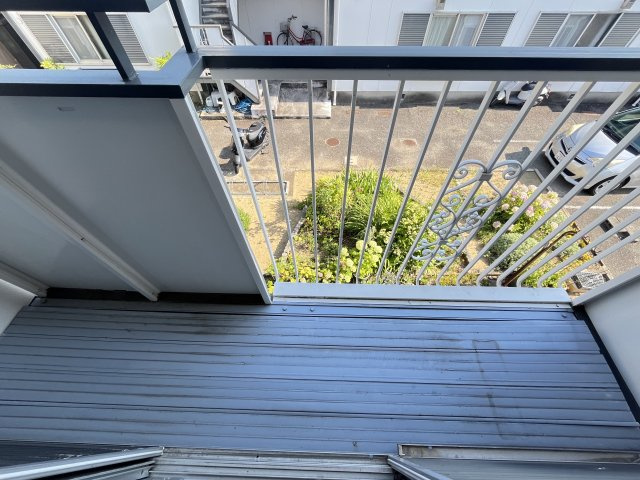 ハイツジュピターのバルコニー