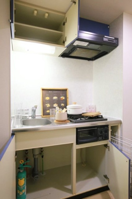 【キッチン】 | ガラ・グランディ日本橋 | ※家具・小物はイメージです