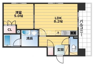 【間取り】 | エル・セレーノ上本町レジデンス