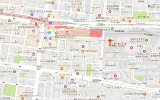 【地図】 | エル・セレーノ上本町レジデンス