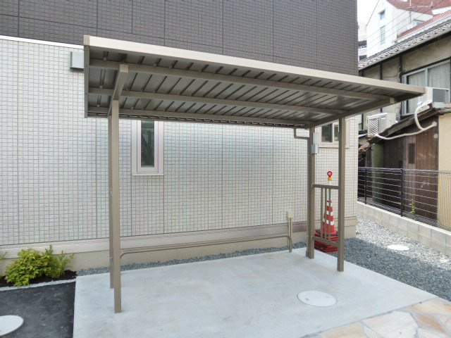 倉敷市阿知３丁目のアパートのその他共用部分|駐輪場