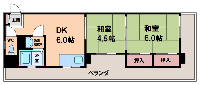 【間取り】 | ヴォーグマンション