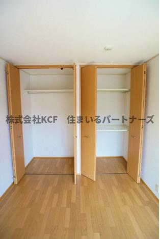 カーザミアⅡの収納|ちょっとした収納スペースも充実しています