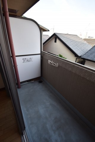 ラセーヌNのバルコニー|バルコニーです