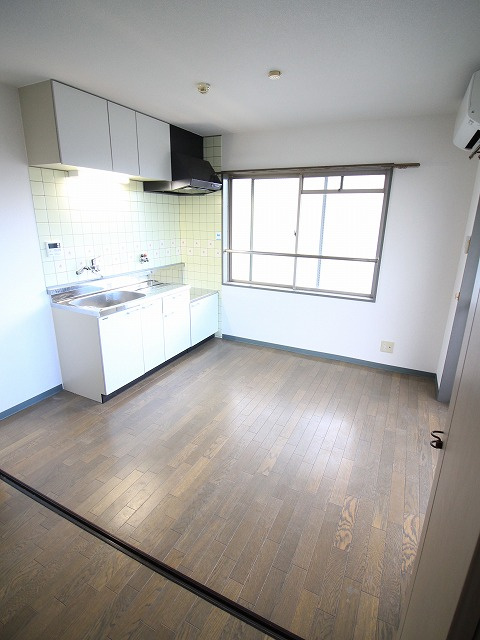 ラセーヌNの居間・リビング|眺望です