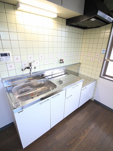 ラセーヌNのキッチン|使いやすいキッチンです