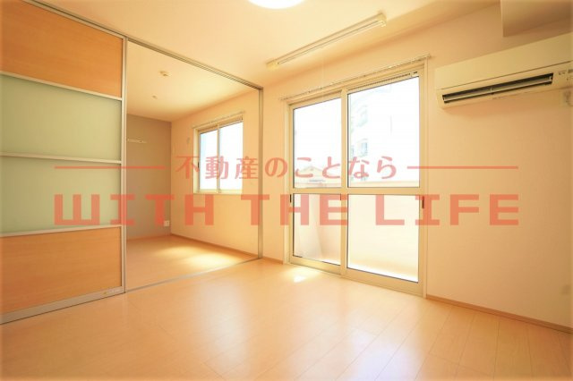 セジュール合川南の居間・リビング|使いやすい居間です