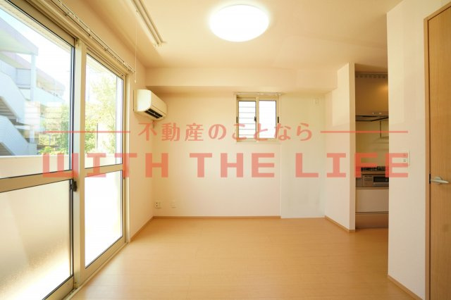 セジュール合川南の居間・リビング|ゆったりとした居間です