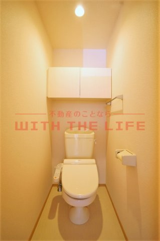 セジュール合川南のトイレ|清潔感のあるトイレです