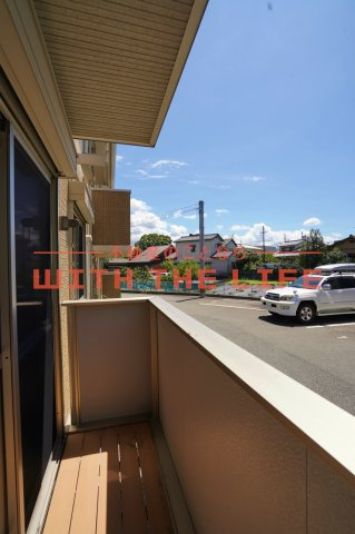 セジュール合川南のバルコニー|開放的で明るい空間を演出してくれるバルコニーです