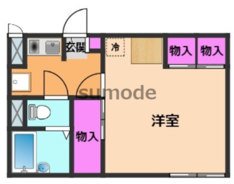 【間取り】 | レオパレスソフィア高槻
