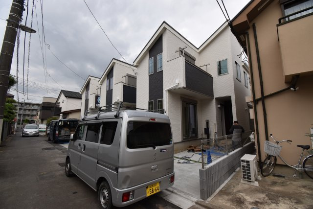 【外観】 | 練馬区三原台1丁目　新築戸建 | ８項目の住宅性能等級でハイグレード等級を取得する４LDK！水廻り設備はLDKフロアに集約し、導線の良い間取りです！