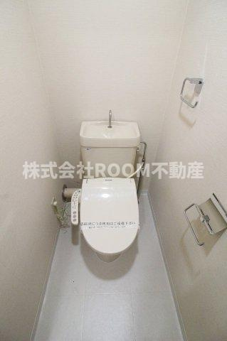 メゾンド都原のトイレ|清潔感のあるトイレです