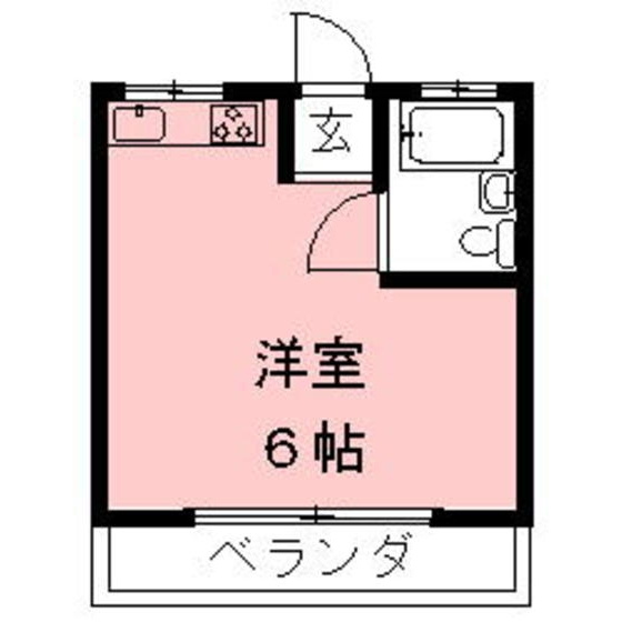 岐阜市今嶺１丁目のアパートの間取り