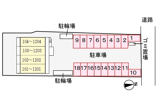 Ｋ２の区画図