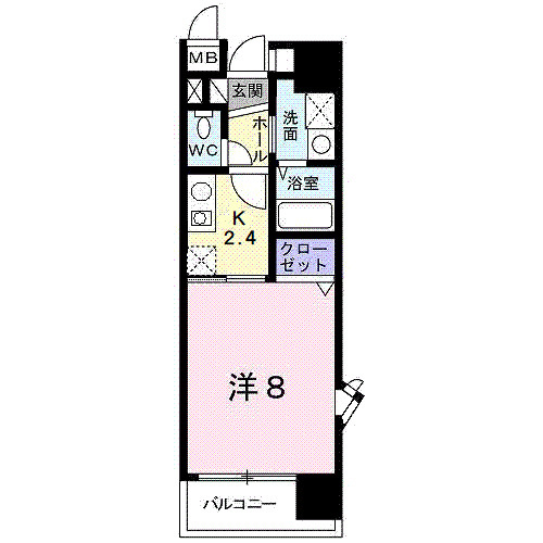 Ｋ２の間取り
