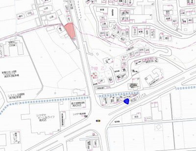 【地図】 | 売地　高知市介良乙　@25.83