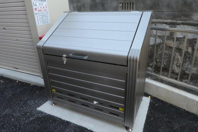 倉敷市鳥羽のアパートのその他共用部分|敷地内ゴミＳＴ・当番なし。