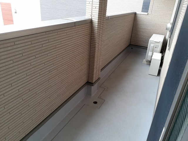 サンライズⅠのバルコニー