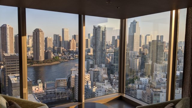 ブリリアザタワー東京八重洲アベニューのその他共用部分|スカイラウンジからの眺望
