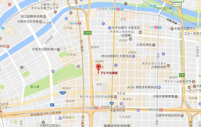 【地図】 | アビテ北御堂