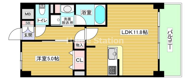【間取り】 | コゥジィコート御幣島駅前