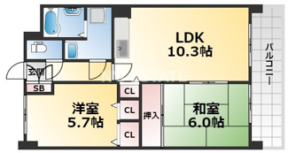 【間取り】 | オークハイツ