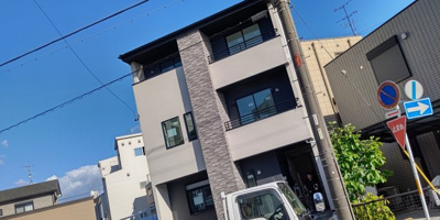 【外観】 | 瑞穂区神前町1期　1号棟　＜仲介手数料無料＞瑞穂小・津賀田中　新築一戸建て | 9/29撮影
瑞穂区の不動産売買の事ならマックスバリュで住まい相談エムワイホームにお任せください。