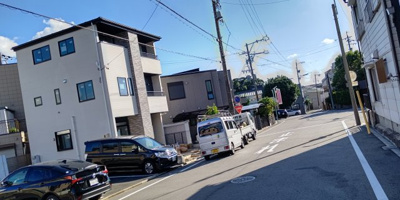 【前面道路含む現地写真】 | 瑞穂区神前町1期　1号棟　＜仲介手数料無料＞瑞穂小・津賀田中　新築一戸建て | 9/29撮影
瑞穂区の不動産売買の事ならマックスバリュで住まい相談エムワイホームにお任せください。