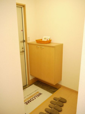 エクセルコートの玄関