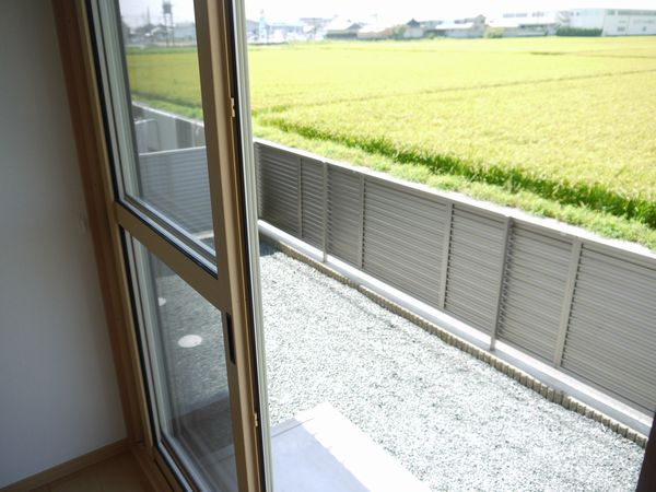 エクセルコートのバルコニー