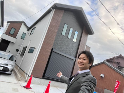 【外観】 | 瑞穂区津賀田町1期　全4棟　4号棟＜仲介手数料無料＞瑞穂小・津賀田中　新築一戸建て | 11/26撮影
瑞穂区の不動産売買の事ならマックスバリュで住まい相談エムワイホームにお任せください。