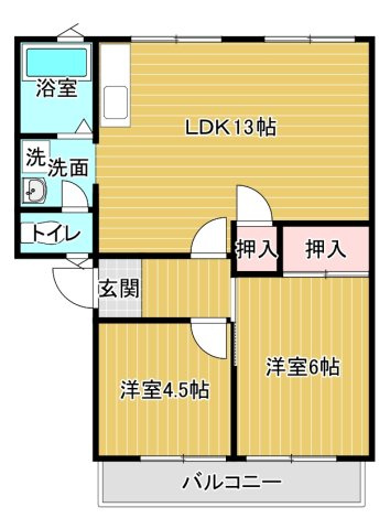 【間取り】 | パインウッドヴィレッジ５号棟
