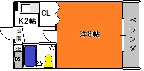 【間取り】 | スカイリバー上小阪