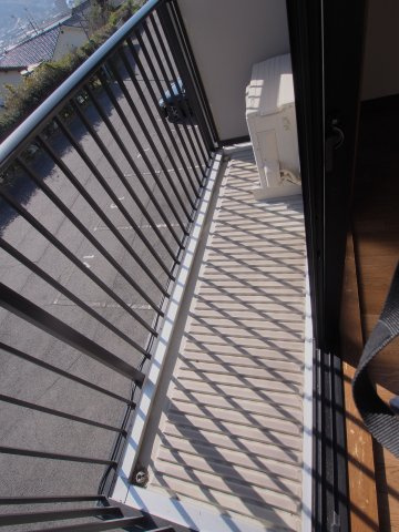 セレスト瀬の川のバルコニー