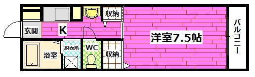 セレスト瀬の川の間取り