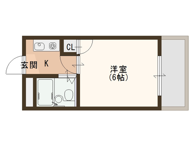 【間取り】 | サンライフ岸里