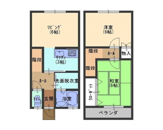 【間取り】 | ハッピーガーデン西根