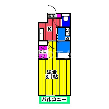 【間取り】 | グレートフル南福岡 | グレートフル南福岡の間取り