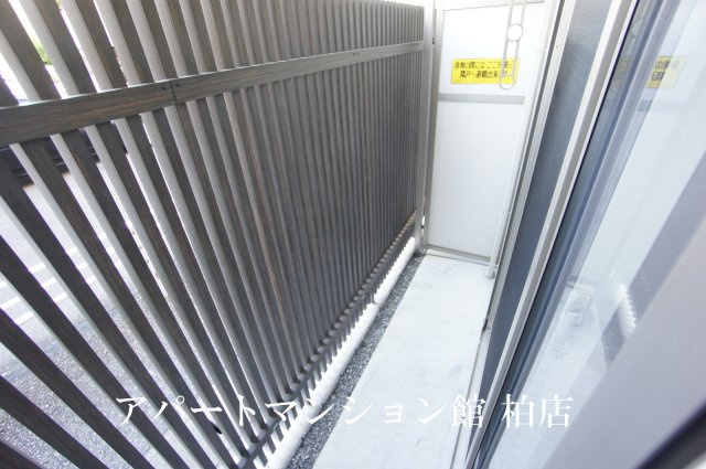 リバービレッジのバルコニー